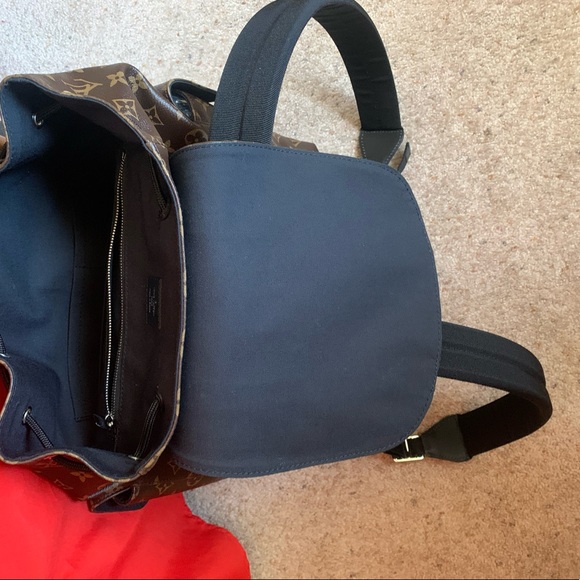 Louis Vuitton Backpack Christopher PM Monogram Macassar Canvas - Picture 3 of 9